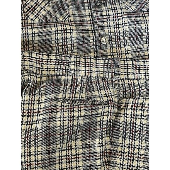 Vtg Penguin Munsingwear Men Dress Wool Pants Suit Plaid Size 38x29? Bell bottom - Picture 5 of 11